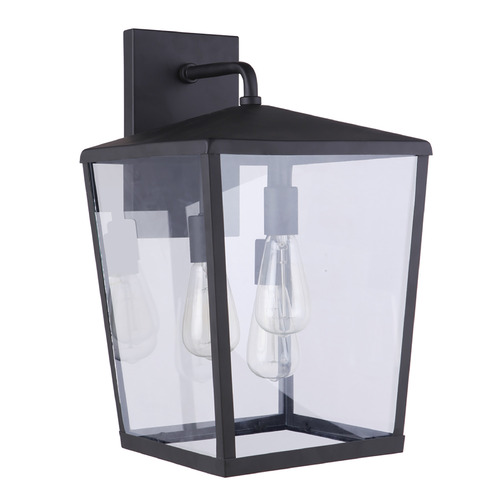 Olsen Midnight Outdoor Wall Light by Craftmade Lighting