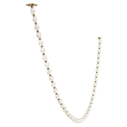 Sean Lavin Collier 132 2700K LED Chandelier in Brass by Visual Comfort Modern