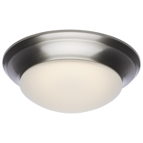 Brushed Nickel LED Flush Mount by Nuvo Lighting