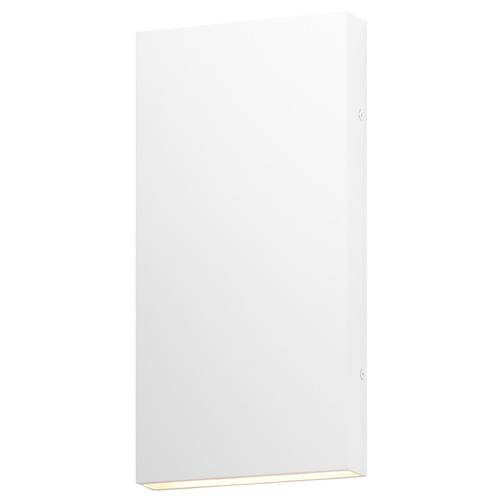 Brik White LED Outdoor Wall Light by ET2 Lighting