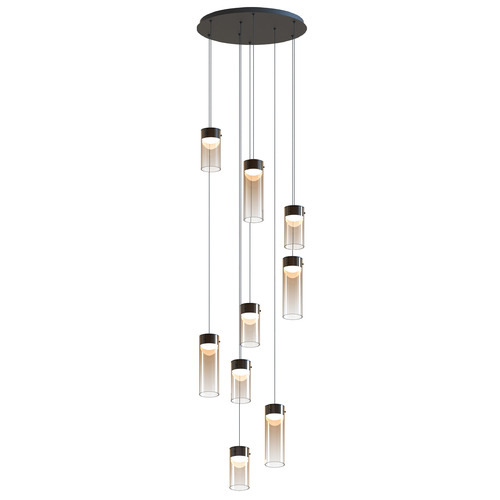 Highball Gunmetal LED Multi-Light Pendant by ET2 Lighting
