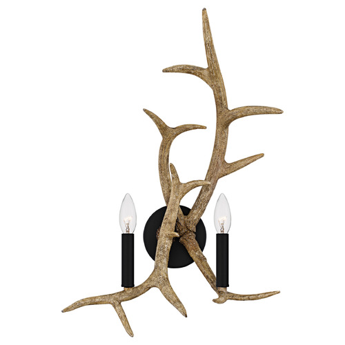 Quoizel Lighting Journey Earth Black Sconce