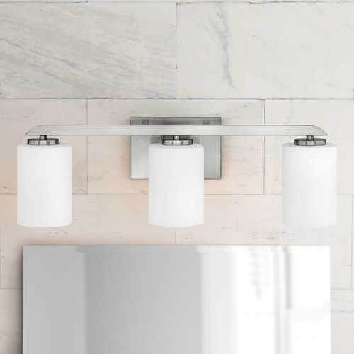 Kyra 3-Light Brushed Nickel Bath Light by Hinkley Lighting