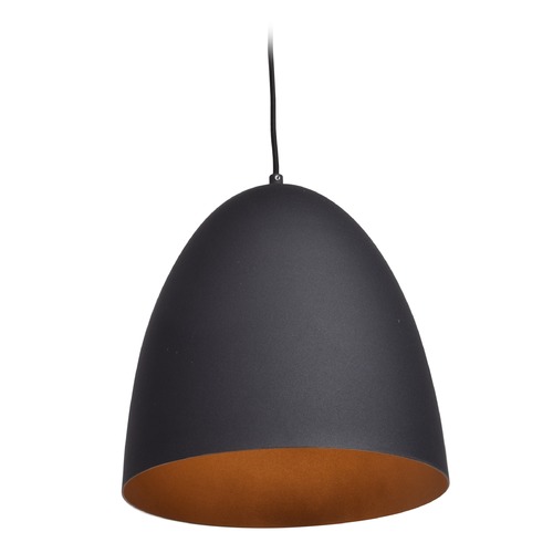 Access Lighting Nostalgia Matte Black Pendant by Access Lighting 23776-MBL/MGL