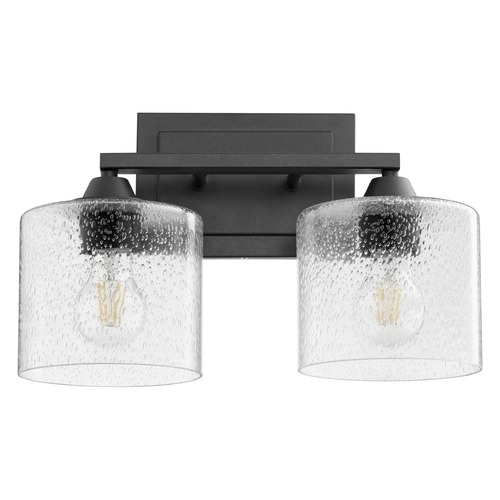 Dakota Noir Bathroom Light by Quorum Lighting