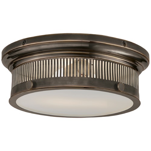 E.F. Chapman Alderly Flush Mount in Bronze by Visual Comfort Signature