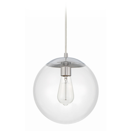 Gaze Chrome Mini Pendant by Craftmade Lighting