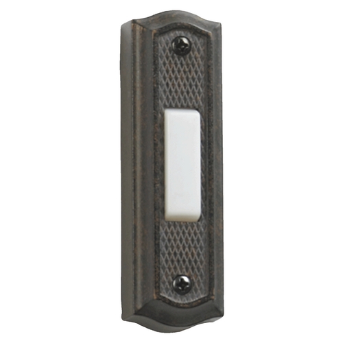 Toasted Sienna Doorbell Button by Quorum Lighting