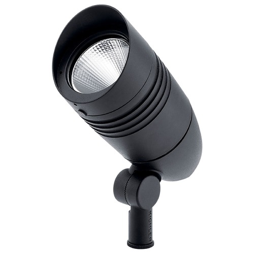 C-Series 120-277V 40-Degree 21W Large Accent Light in Textured Black 3000K by Kichler Lighting