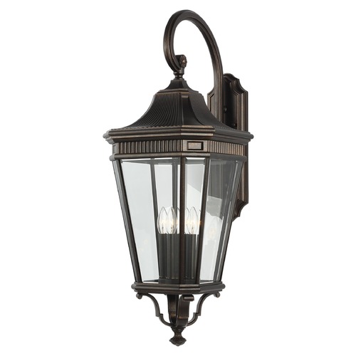 Cotswold Lane Grecian Bronze Outdoor Wall Light by Generation Lighting