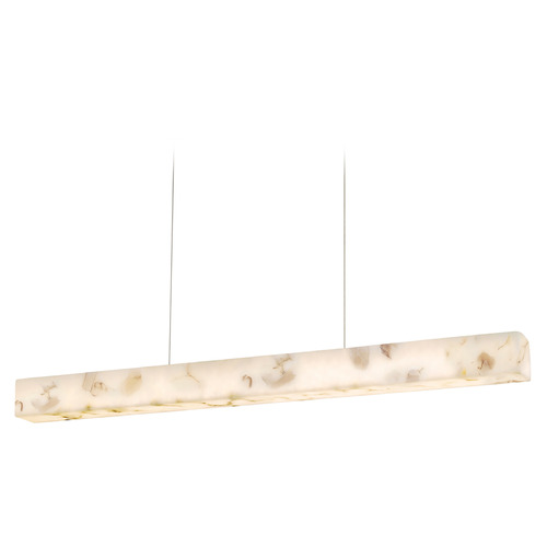 Justice Design Medley 48 Inch LED Linear Pendant Brass
