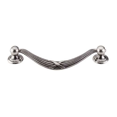 Top Knobs Hardware Cabinet Pull in Pewter Antique Finish M932