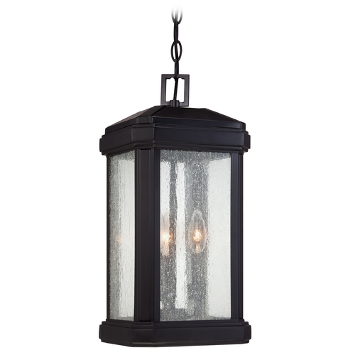 Quoizel Lighting Trumbull Outdoor Hanging Light in Black by Quoizel Lighting TML1908K