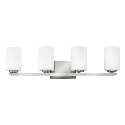 Hinkley Kyra 4-Light Brushed Nickel Bath Light by Hinkley Lighting 55024BN