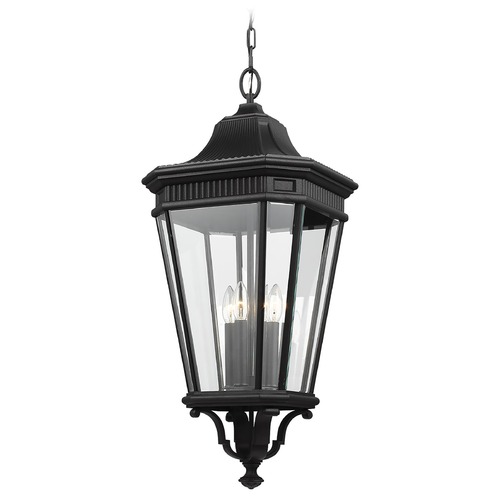 Cotswold Lane Black Outdoor Hanging Light by Generation Lighting