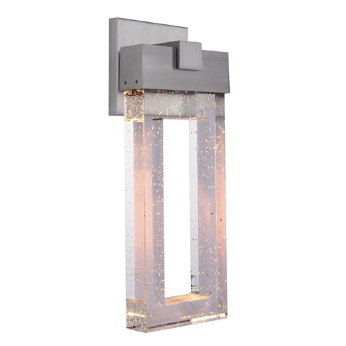 Aria 20.50-Inch LED Outdoor Wall Light in Satin Aluminum by Craftmade Lighting
