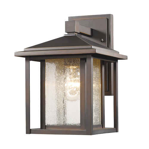 Aspen Oil Rubbed Bronze Outdoor Wall Light by Z-Lite