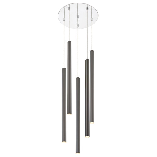 Forest Chrome LED Multi-Light Pendant by Z-Lite