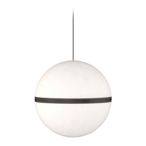 Mini Hanea Freejack Pendant in Nightshade Black by Visual Comfort Modern