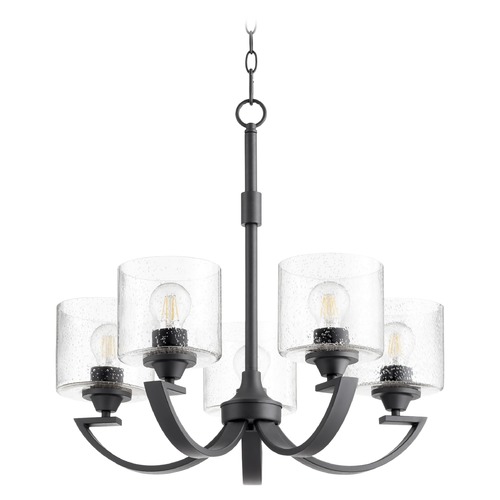 Dakota Noir Chandelier by Quorum Lighting