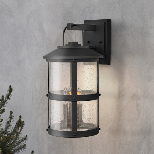 Lakehouse 19.75-Inch Black LED Outdoor Wall Light by Hinkley Lighting