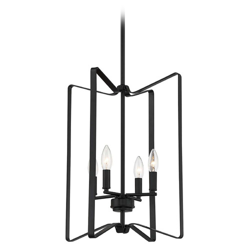 Shayna Flat Black Pendant by Craftmade Lighting