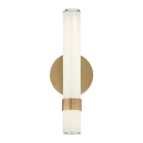 Alora Lighting Alora Lighting Alan Pepin Madison Vintage Brass LED Sconce WV324114VBGO