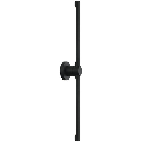 Novelle Matte Black LED Vertical Bathroom Light by Matteo Lighting