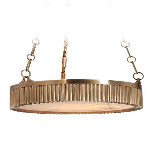 Lynden Pendant in Aged Brass by Hudson Valley Lighting