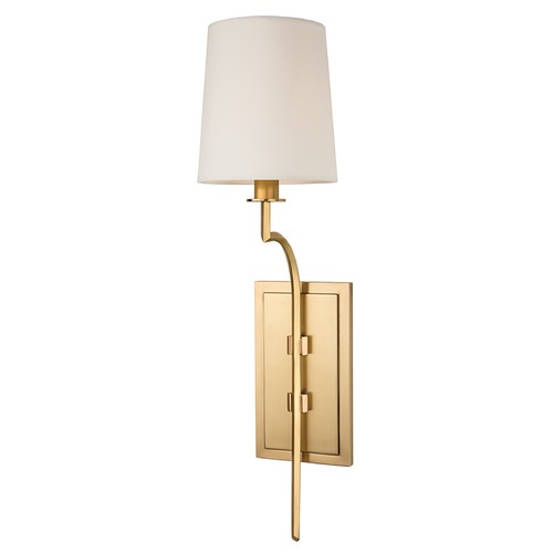 Glenford Wall Sconce in Aged Brass by Hudson Valley Lighting