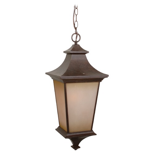 Argent 24-Inch Aged Bronze Textured Outdoor Hanging Light by Craftmade Lighting