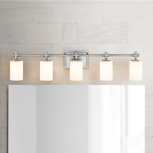 Hinkley Laurel 5-Light Brushed Nickel Bath Light by Hinkley Lighting 57555BN