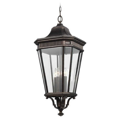Cotswold Lane Grecian Bronze Outdoor Hanging Light by Generation Lighting