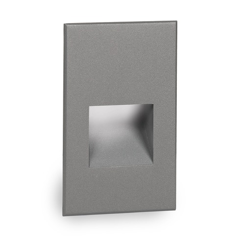 WAC Lighting Graphite LED Recessed Step Light with White LED by WAC Lighting WL-LED200-C-GH