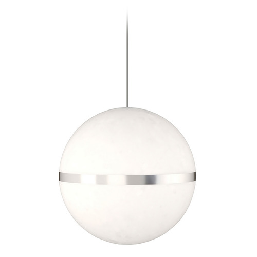 Mini Hanea Freejack Pendant in Satin Nickel by Visual Comfort Modern