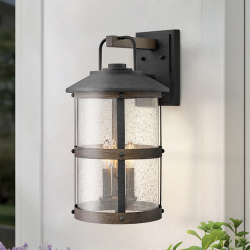 Hinkley Lakehouse 19.75-Inch Aged Zinc LED Outdoor Wall Light by Hinkley Lighting 2685DZ-LL