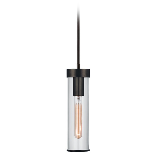 Visual Comfort Signature Collection Kelly Wearstler Liaison Pendant in Bronze by Visual Comfort Signature KW5116BZCG