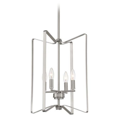 Shayna Brushed Polished Nickel Pendant by Craftmade Lighting