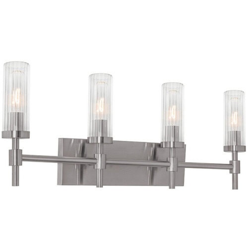 AFX Lighting Afx Lighting Huntington Satin Nickel Bathroom Light HNTV3011MBSN