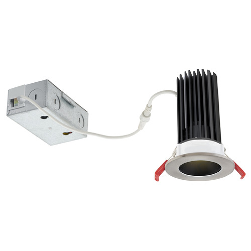 Recesso Lighting by Dolan Designs 5CCT 2'' LED Canless 15W Smooth Black Recessed Light 38Deg by Recesso RL02-15W38-5CCT/BK SMOOTH TRM