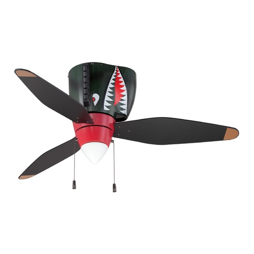 Warplanes 48-Inch Tiger Shark Fan by Craftmade Lighting