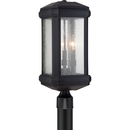 Quoizel Lighting Trumbull Post Light in Mystic Black by Quoizel Lighting TML9008K