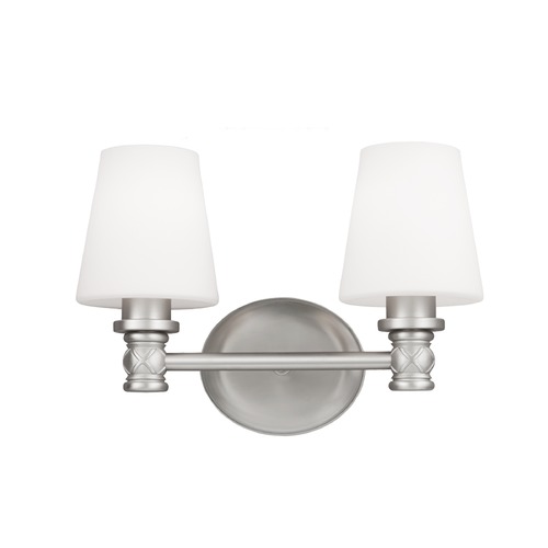 Xavierre 14-Inch Bath Light in Satin Nickel by Visual Comfort Studio