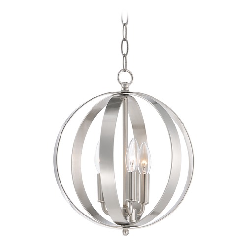 Provident Satin Nickel Pendant by Maxim Lighting