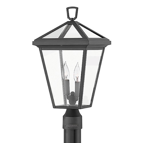 Hinkley Alford Place 12V Medium Post Top Lantern in Black by Hinkley Lighting 2561MB-LV