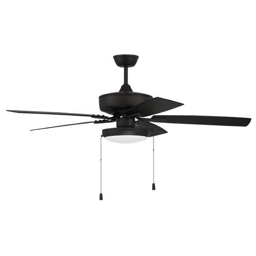 Craftmade Lighting Outdoor Pro Plus 119 Flat Black LED Ceiling Fan by Craftmade Lighting OP119FB5
