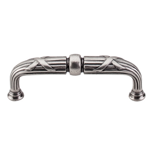 Top Knobs Hardware Cabinet Pull in Pewter Antique Finish M935