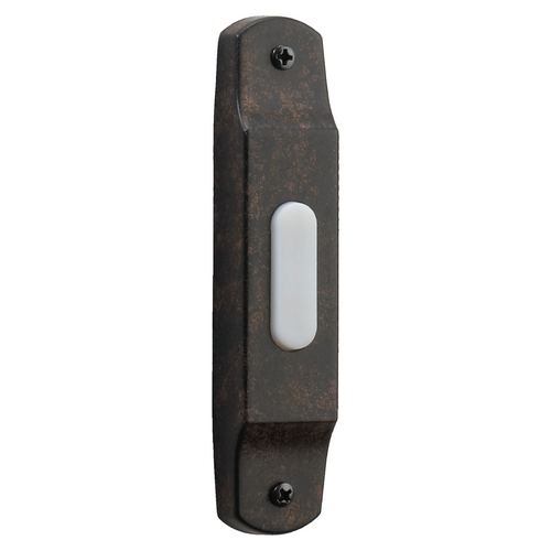 Toasted Sienna Doorbell Button by Quorum Lighting