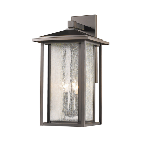 Z-Lite Aspen Oil Rubbed Bronze Outdoor Wall Light by Z-Lite 554XL-ORB