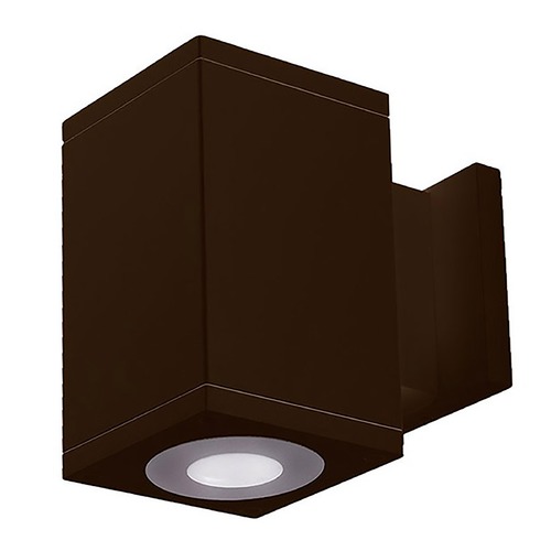 Cube Arch Bronze LED Outdoor Wall Light by WAC Lighting